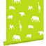 carta da parati animali verde limetta