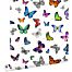 carta da parati farfalle colorata