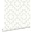 carta da parati tappeto aztec ibiza Marrakech grigio caldo chiaro e bianco opaco