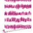 carta da parati strisce orizzontali shibori tie-dye rosa fucsia intenso e bianco opaco